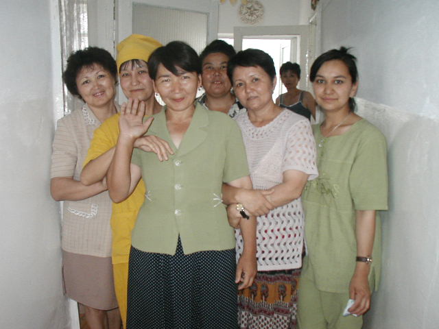 Kazakh women